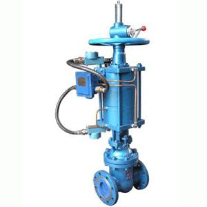 Z641H pneumatic flanged gate valve