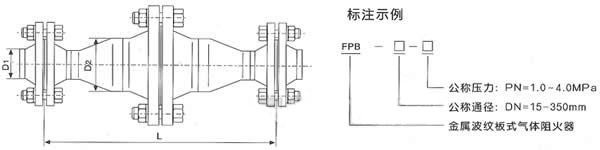 天然氣阻火器