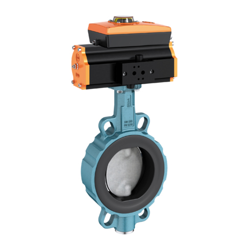 Tyco pneumatic butterfly valve